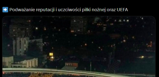 HIT! Oto GRZYWNA dla Crveny Zvezdy za religijną oprawę!